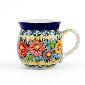 Kubek 005 - 0,2l<br>u5326 Cynie Eweliny Gałki<br>Ceramika Artystyczna Bolesławiec